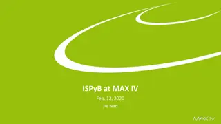 MAX IV ISPyB: Latest Updates and Refactoring Efforts