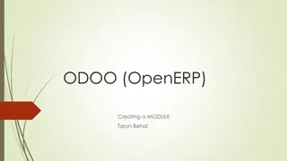 Building a Daily Transaction Manager Module in Odoo (OpenERP)