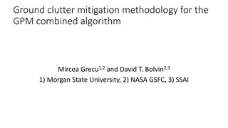 Mitigation Methodology for Ground Clutter in GPM Combined Algorithm