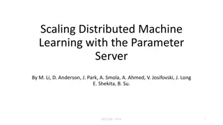 Scaling Distributed Machine Learning with the Parameter Server