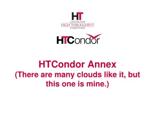 Use Cases and Benefits of HTCondor Annex in Cloud Computing