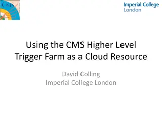Unlocking the Potential of CMS Higher Level Trigger Farm in Cloud Computing