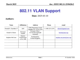 Enhancing IEEE 802.11 VLAN Support for Wireless Networks