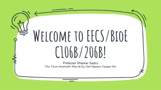 EECS/BioE C106B/206B Robotics Course Overview