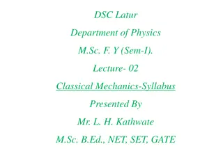 Exploring Classical Mechanics: Principles and Formulations