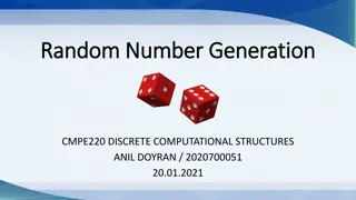 Random Number Generation and Measurement Techniques