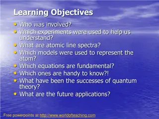 Exploring Quantum Theory and Atomic Spectra through Key Figures