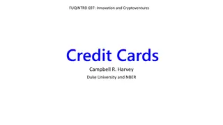 Innovation and Cryptoventures: Understanding Credit Cards and Cryptocurrency