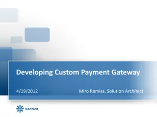 Custom Payment Gateway Development for E-commerce Solutions
