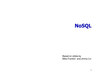 NoSQL