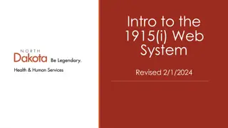 1915(i) Web System: Access, Login, and Resources