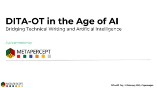 Enhancing Technical Writing with DITA-OT and AI