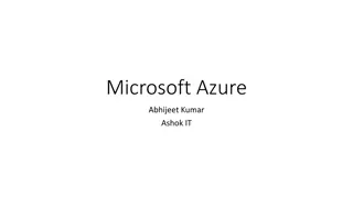 Azure Bootcamp Syllabus and Automation Methods