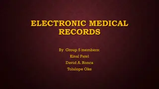 Electronic Medical Records and Associated Risks