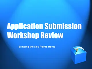 Key Points and Tips for NIH Grant Application Submission Process