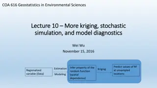 Geostatistics in Environmental Sciences: Understanding Kriging Methods