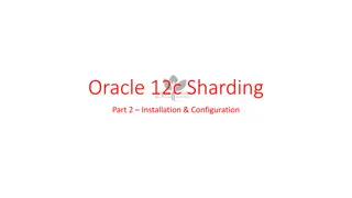 Oracle 12c R2 Sharding Installation and Configuration Guide