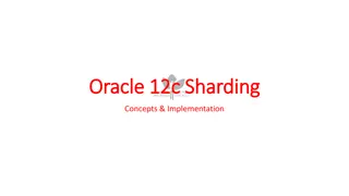 Oracle Sharding - Concepts and Implementation Explained