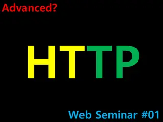 Hypertext Transfer Protocol (HTTP)