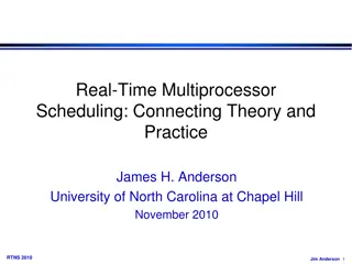 Real-Time Multiprocessor Scheduling: Theory and Practice