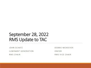 ERCOT Project Updates and Market Readiness Progress