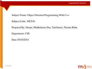 Virtual Functions and Polymorphism in C++