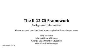 The K-12 Computer Science Framework