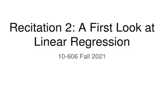 Linear Regression for Data Analysis