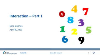 Interaction Effects in Statistical Analysis