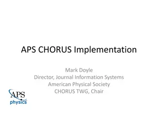 APS Chorus Implementation Overview