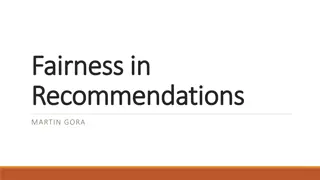 Algorithmic Fairness in Recommendations