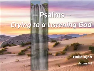 Power of Praise in the Book of Psalms