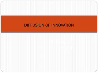 Diffusion of Innovation in Markets