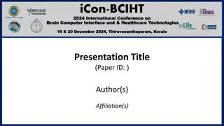 Cutting-Edge Insights on Brain-Computer Interface and Healthcare Technologies