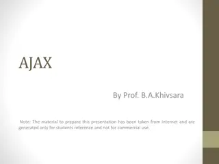 AJAX Technology for Interactive Web Development