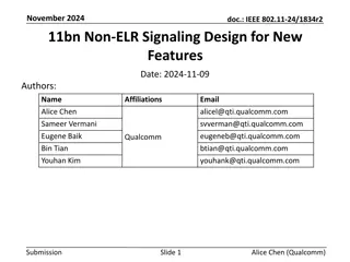 IEEE 802.11-24 U-SIG and UHR-SIG Design for New Features