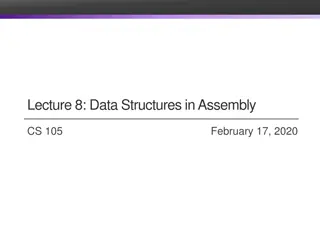 Data Structures in Assembly: Understanding Array Basics and Examples