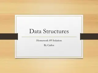Pseudocode Solutions and Hash Function Comments for Data Structures Homework
