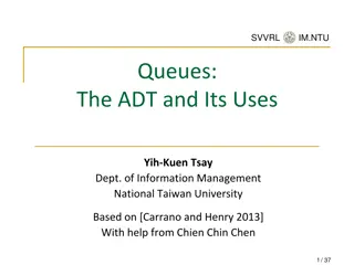 Queues in Computer Science: ADT and Applications