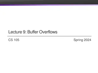 Memory Bugs and Buffer Overflows in Computer Science