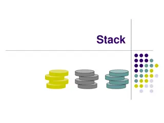Abstract Data Types (ADTs) and Stack ADT