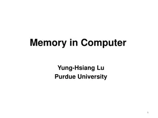 Computer Memory: Key Concepts and Importance