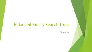 Binary Search Trees and Operations