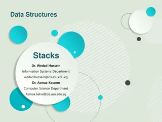 Data Structures and Abstract Data Types
