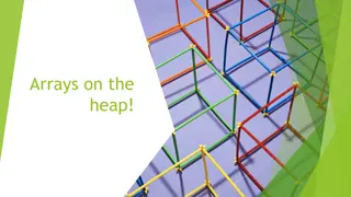 Dynamically Allocated Arrays on the Heap