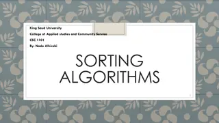 Sorting Algorithms: Understanding Different Types and Complexity