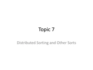 Distinction in Sorting Techniques: Counting, Bucket, Radix, and External Merge