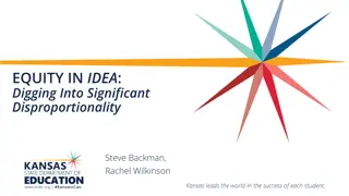 Significant Disproportionality in IDEA Implementation