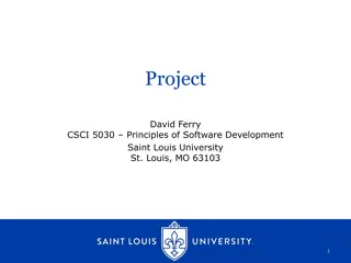 Software Development Project Principles and Scrum Guide
