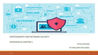 Essential Overview of Cryptography and Network Security